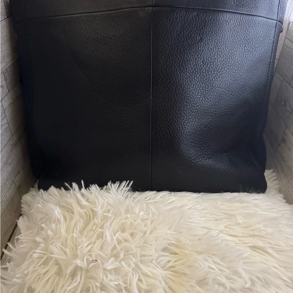Tory Burch Black Tote with Tassel